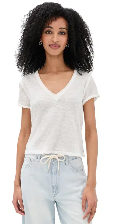 Free People Take 2 Tee Clean Ivory L | Thumbnail 1 Free People Take 2 Tee Clean Ivory L | Thumbnail 1