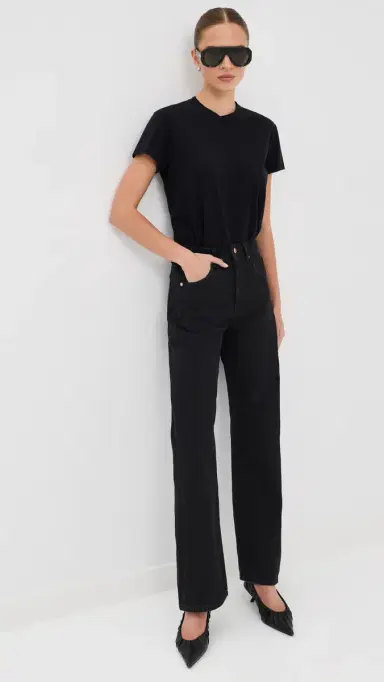 Bite Studios Ease Cotton Denim Jeans Washed Black | Thumbnail 5 Bite Studios Ease Cotton Denim Jeans Washed Black | Thumbnail 5