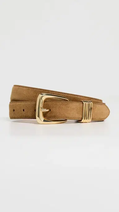 Veronica Beard Suede Harness Belt Acorn | Thumbnail 2 Veronica Beard Suede Harness Belt Acorn | Thumbnail 2