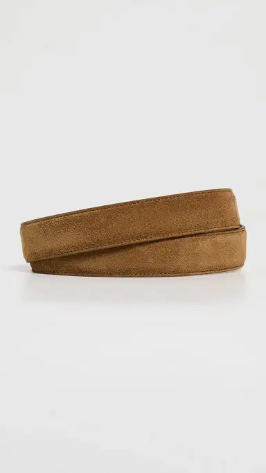 Veronica Beard Suede Harness Belt Acorn | Thumbnail 4 Veronica Beard Suede Harness Belt Acorn | Thumbnail 4
