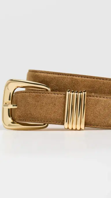 Veronica Beard Suede Harness Belt Acorn | Thumbnail 5 Veronica Beard Suede Harness Belt Acorn | Thumbnail 5