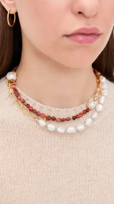 Lizzie Fortunato Porto Covo Necklace In Soleil Multi One Size | Thumbnail 3