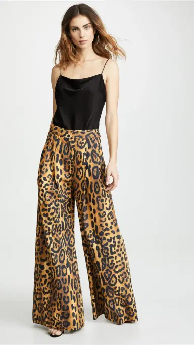 Alice + Olivia Harmon Thong Bodysuit Black M | Thumbnail 5