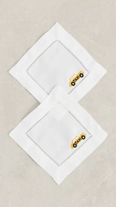 Abbode Taxi Napkins | Thumbnail 2