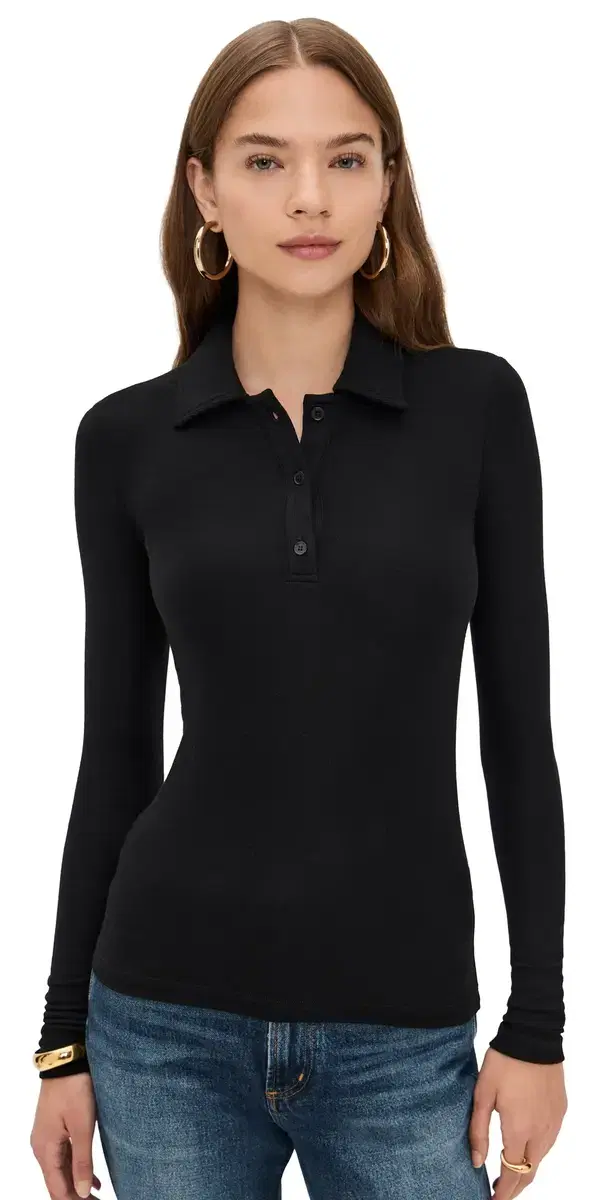 Amos Polo Black