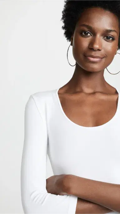 Wolford Tokio Thong Bodysuit White S | Thumbnail 6