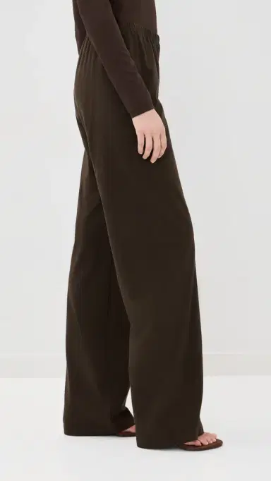 Sprwmn Wide Leg Easy Pants Americano S | Thumbnail 4 Sprwmn Wide Leg Easy Pants Americano S | Thumbnail 4