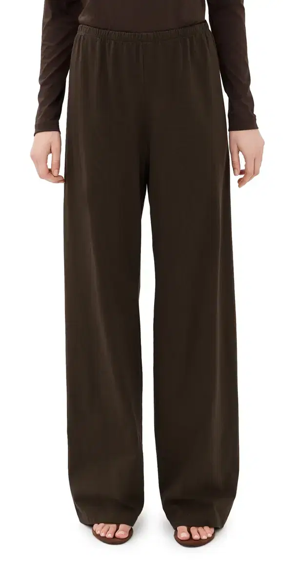 Wide Leg Easy Pants Americano