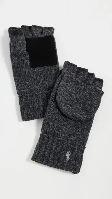Polo Ralph Lauren Wool Blend Convertible Gloves | Thumbnail 2 Polo Ralph Lauren Wool Blend Convertible Gloves | Thumbnail 2
