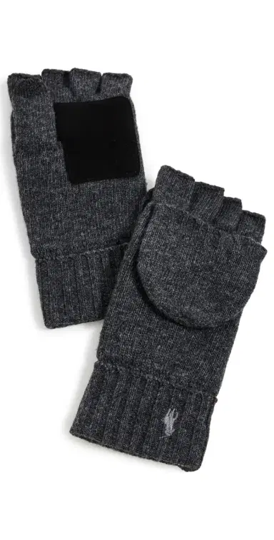 Polo Ralph Lauren Wool Blend Convertible Gloves | Thumbnail 1 Polo Ralph Lauren Wool Blend Convertible Gloves | Thumbnail 1