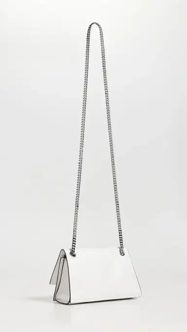 Tory Burch Kira Turnlock Mini Bag Bianco | Thumbnail 4 Tory Burch Kira Turnlock Mini Bag Bianco | Thumbnail 4