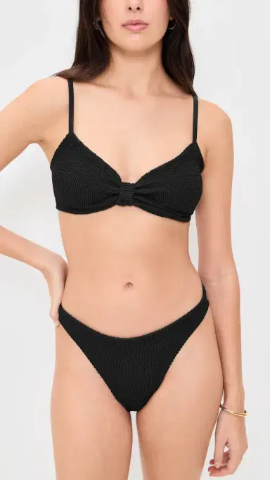 Hunza G Alicia Bikini Set Black One Size | Thumbnail 5 Hunza G Alicia Bikini Set Black One Size | Thumbnail 5