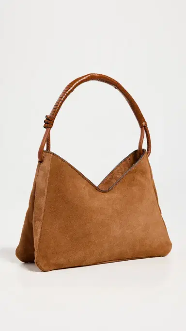 Staud Valerie Shoulder Bag Tan One Size | Thumbnail 2