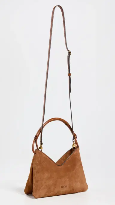 Staud Valerie Shoulder Bag Tan One Size | Thumbnail 4