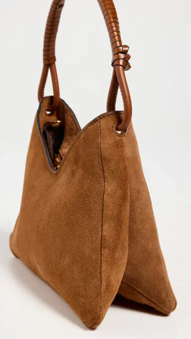 Staud Valerie Shoulder Bag Tan One Size | Thumbnail 5
