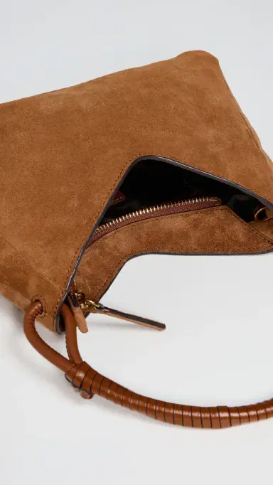Staud Valerie Shoulder Bag Tan One Size | Thumbnail 6