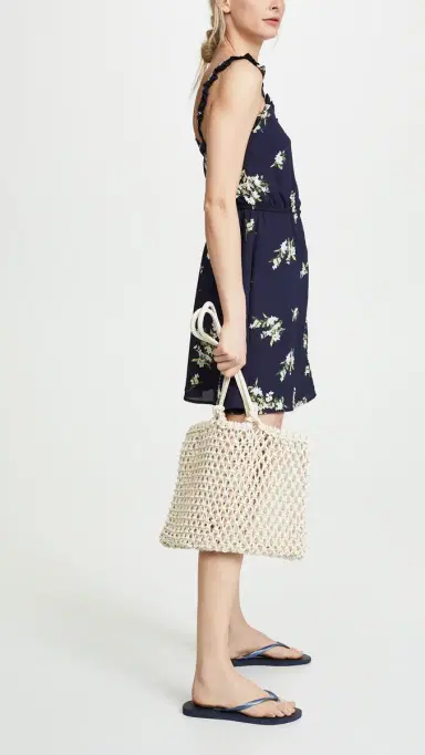 Clare V. Clare V. Sandy Tote Natural One Size | Thumbnail 4 Clare V. Clare V. Sandy Tote Natural One Size | Thumbnail 4