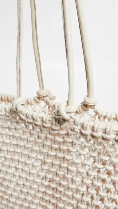 Clare V. Clare V. Sandy Tote Natural One Size | Thumbnail 6 Clare V. Clare V. Sandy Tote Natural One Size | Thumbnail 6