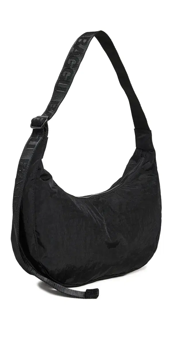 BAGGU Medium Nylon Crescent Bag Black One Size