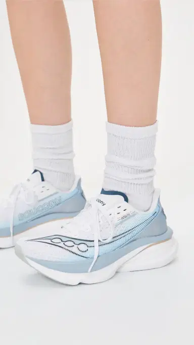 Saucony Endorphin Azura Sneakers White/Celestial | Thumbnail 3