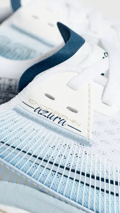 Saucony Endorphin Azura Sneakers White/Celestial | Thumbnail 6