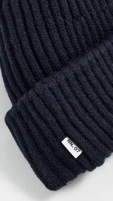 NN07 Merino Rib Knit Beanie | Thumbnail 3 NN07 Merino Rib Knit Beanie | Thumbnail 3