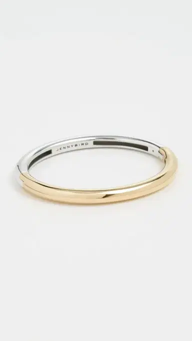 Jenny Bird Gia Bangle Two-Tone One Size | Thumbnail 2