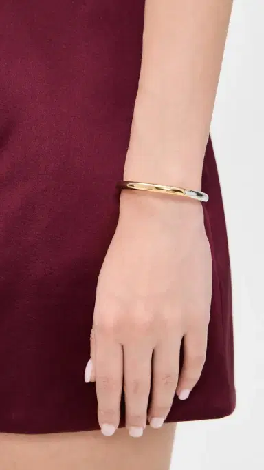 Jenny Bird Gia Bangle Two-Tone One Size | Thumbnail 3