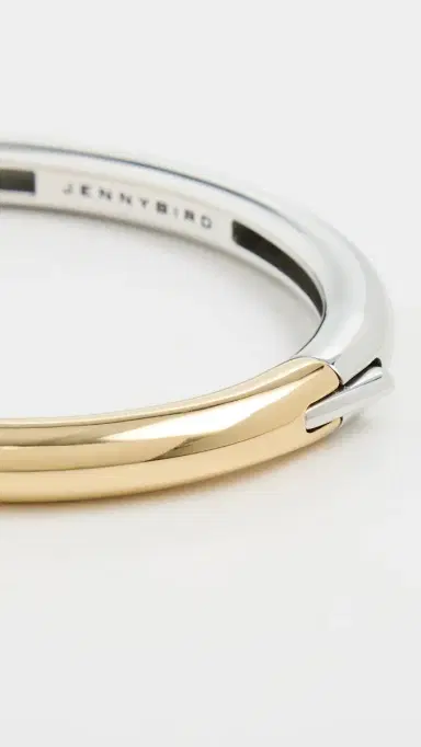 Jenny Bird Gia Bangle Two-Tone One Size | Thumbnail 4