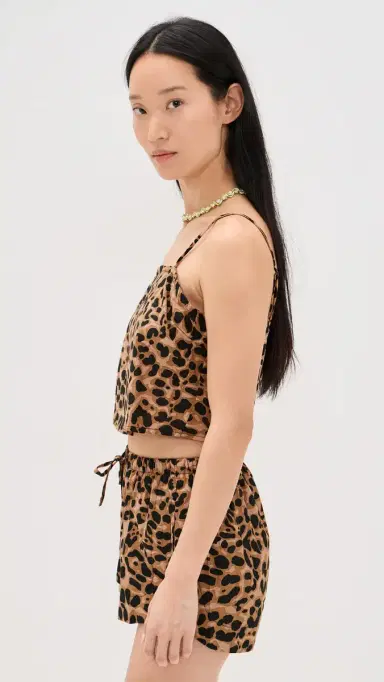 Natalie Martin Collection Fern Cami Leopard Cotton M | Thumbnail 4 Natalie Martin Collection Fern Cami Leopard Cotton M | Thumbnail 4