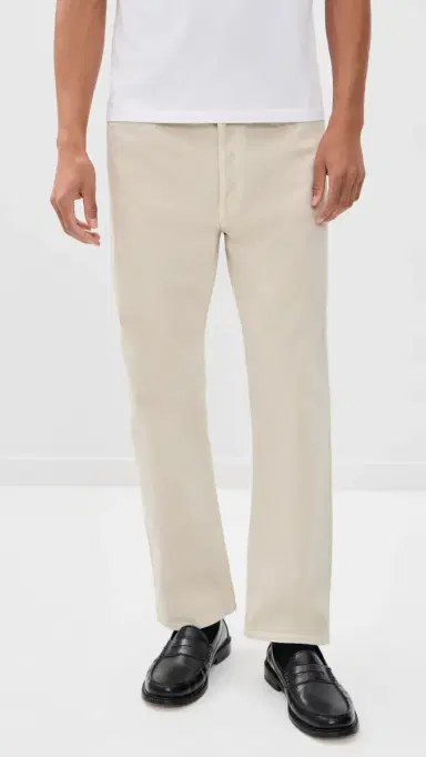 AGOLDE 90s Relaxed Straight Leg Jeans Bone | Thumbnail 2