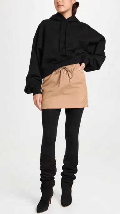Stems Fleece Lined Tights 300 Denier Black L | Thumbnail 3
