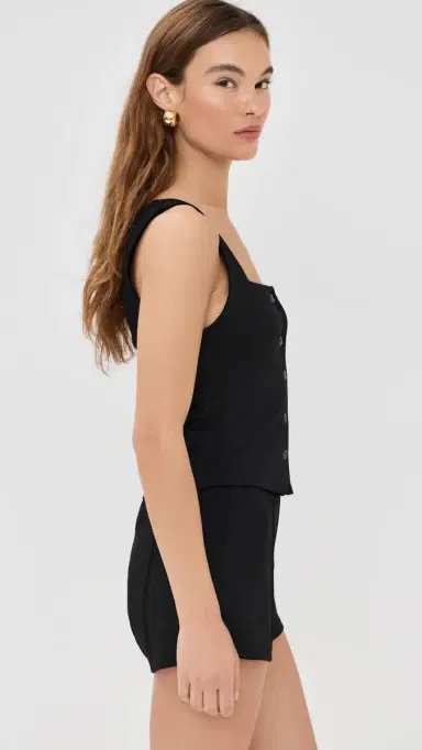 LE BOP Eloise Vest Black | Thumbnail 4