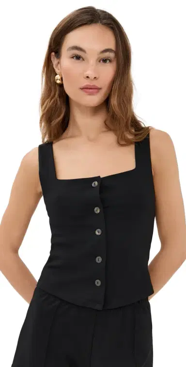 LE BOP Eloise Vest Black | Thumbnail 1
