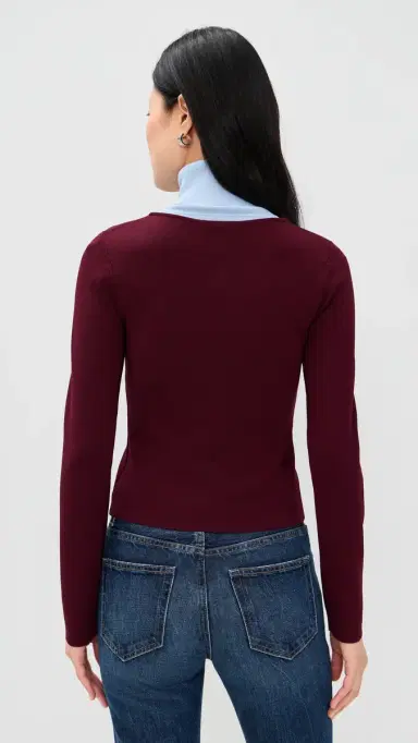 LE BOP Trompe L'oeil Layered Turtleneck | Thumbnail 3 LE BOP Trompe L'oeil Layered Turtleneck | Thumbnail 3