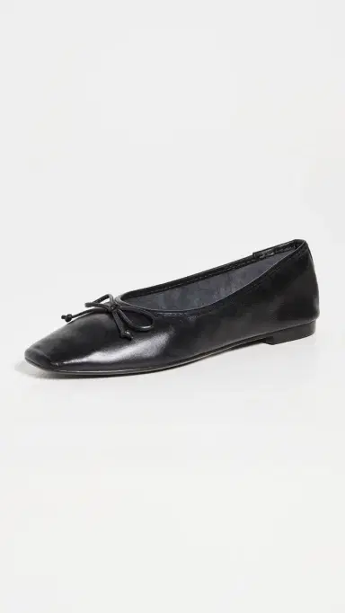 Schutz Arissa Flats Black | Thumbnail 2