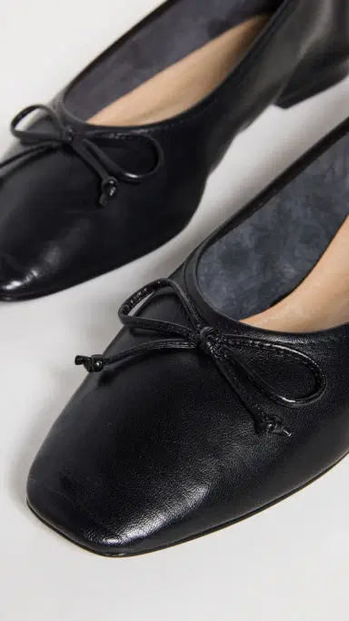 Schutz Arissa Flats Black | Thumbnail 5