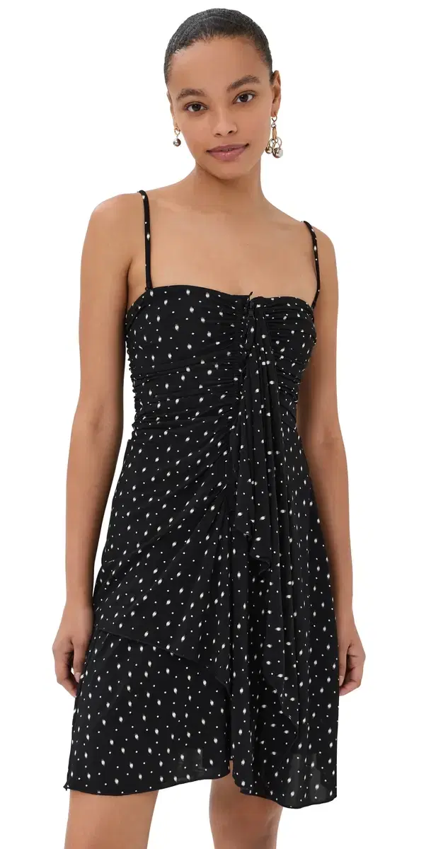 Isabel Marant Gemma Dress Black/Ecru