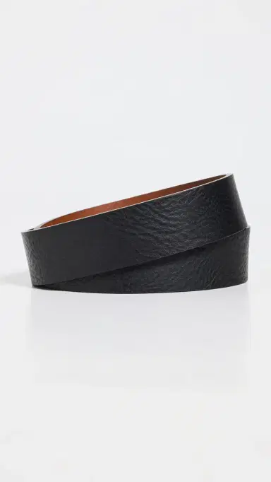 Shinola Lightning Bolt Keeper Leather Belt Black 38 | Thumbnail 3 Shinola Lightning Bolt Keeper Leather Belt Black 38 | Thumbnail 3