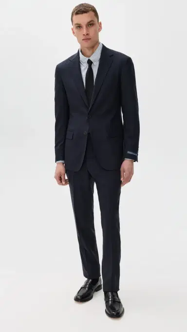 Polo Ralph Lauren Solid Twill Suit | Thumbnail 2 Polo Ralph Lauren Solid Twill Suit | Thumbnail 2