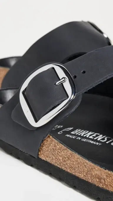 Birkenstock Gizeh Big Buckle Sandals Black | Thumbnail 6