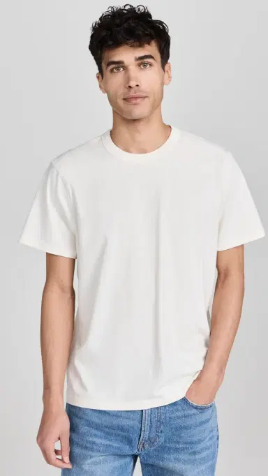 Madewell Garment-Dyed Allday Crewneck Tee Lighthouse L | Thumbnail 2