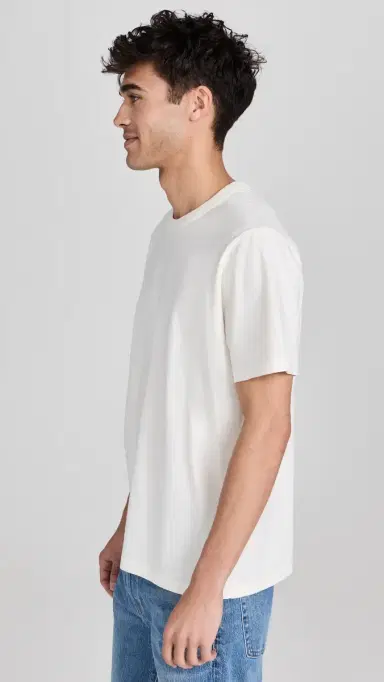 Madewell Garment-Dyed Allday Crewneck Tee Lighthouse L | Thumbnail 4