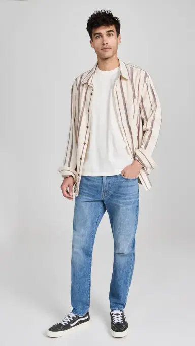 Madewell Garment-Dyed Allday Crewneck Tee Lighthouse L | Thumbnail 5