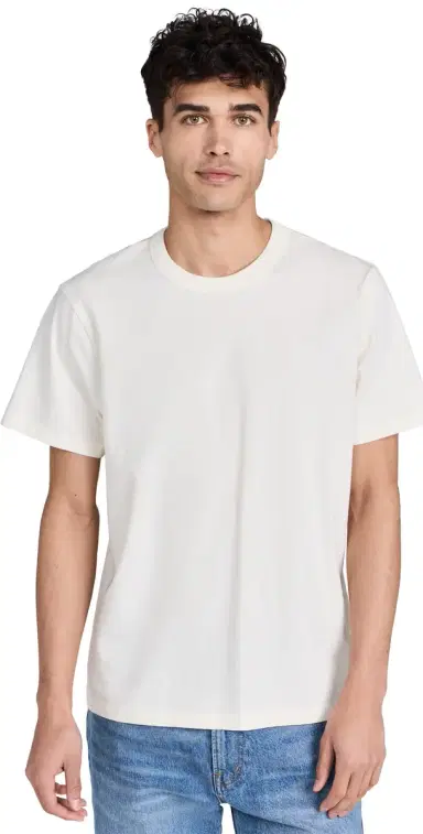 Madewell Garment-Dyed Allday Crewneck Tee Lighthouse L | Thumbnail 1