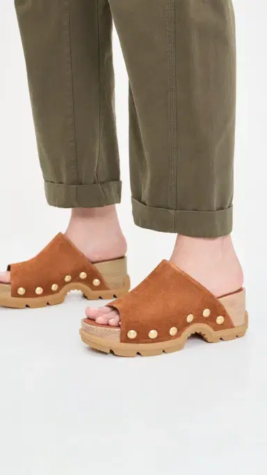 Sorel Roam'n Slide Mules Iced Tea/Gum 16 5 | Thumbnail 3 Sorel Roam'n Slide Mules Iced Tea/Gum 16 5 | Thumbnail 3