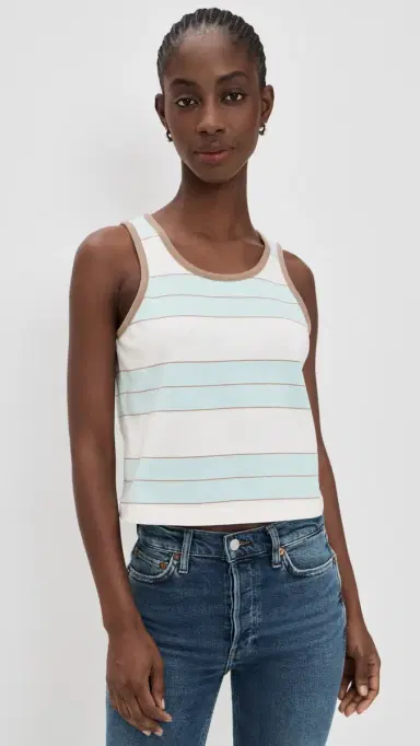 RE/DONE Bama Tank Top Light Mint L | Thumbnail 2
