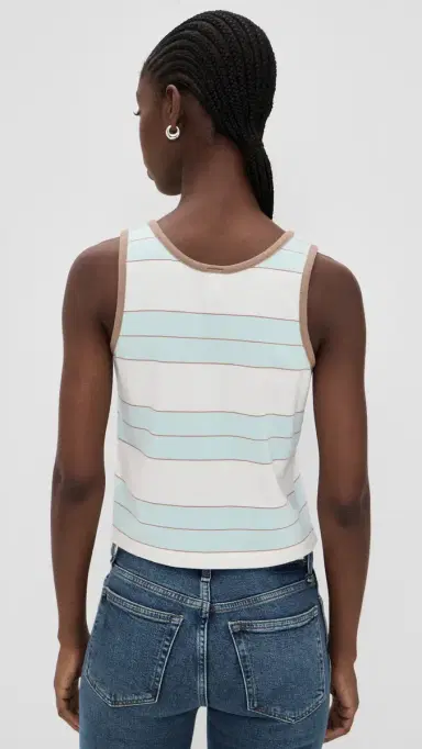 RE/DONE Bama Tank Top Light Mint L | Thumbnail 3