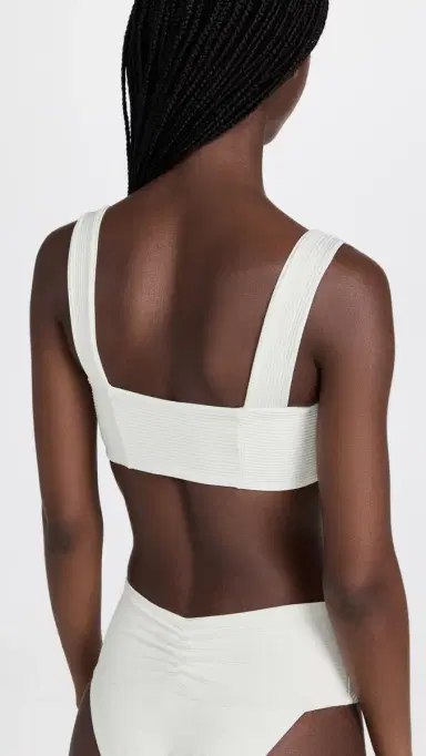 LSPACE Marlee Bikini Top Cream | Thumbnail 3