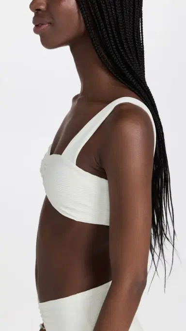 LSPACE Marlee Bikini Top Cream | Thumbnail 4